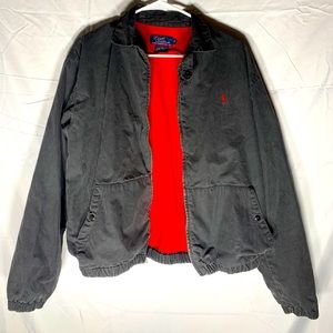 VINTAGE polo bomber jacket